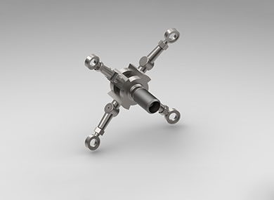 390系列驳接爪：3904-4