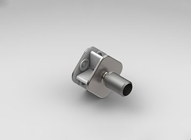 上海菱形钢结构球铰夹具：L：()GCJ01