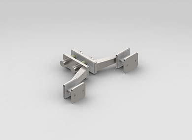 上海爪形玻璃肋固定夹具：ZBLG-1