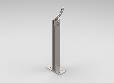 重庆双板护栏立柱