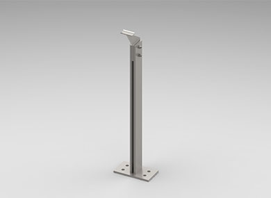 保定双板护栏立柱：SLZ-10