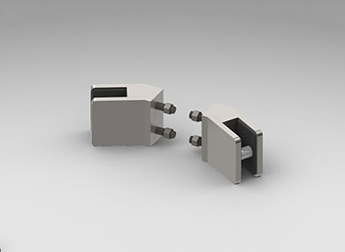 沧州护栏玻璃夹：JB-02B