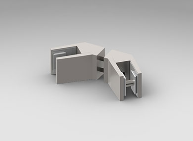 沧州护栏玻璃夹：JB-04A