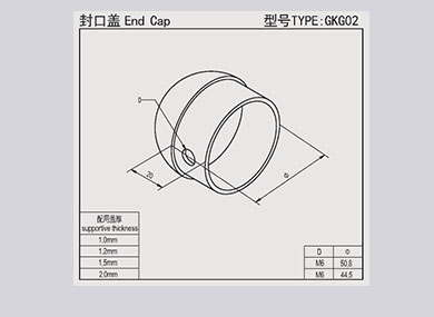 重庆封口盖：GKG02