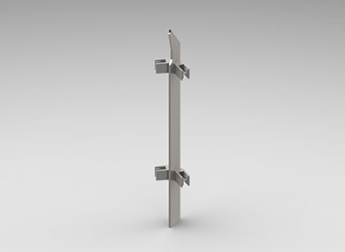 沧州单板护栏立柱：DLZ-18