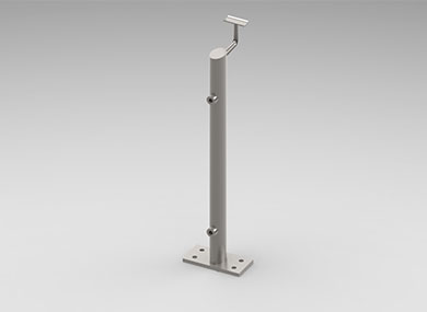 重庆椭圆管护栏立柱