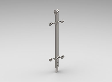 保定双板护栏立柱：SLZ-15