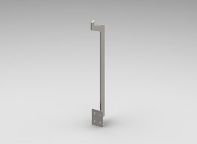 沧州单板护栏立柱：DLZ-14